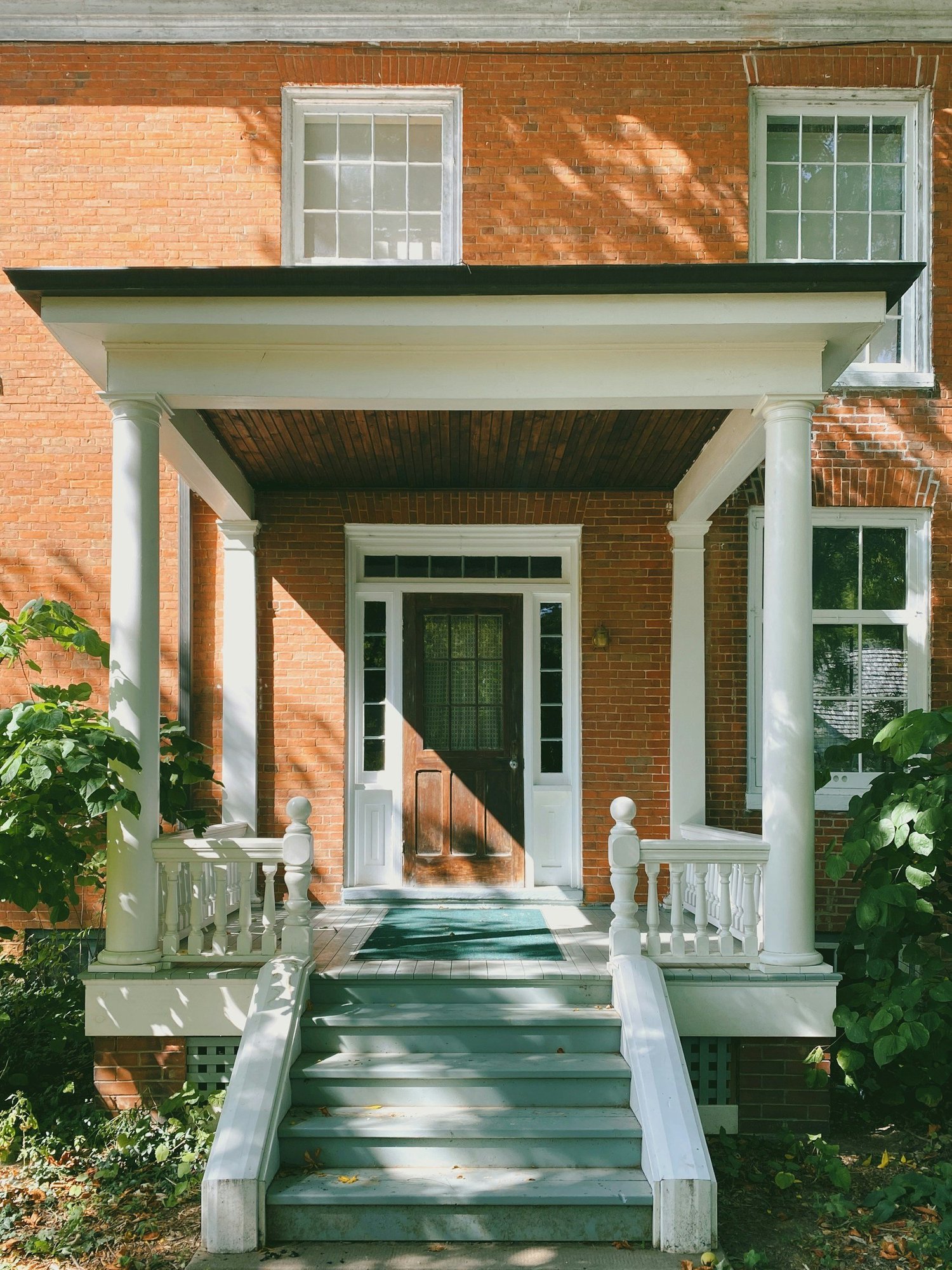 Exterior of a century home in Montreal